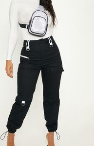 NWT Trendy Black Cargo Pant US Size 6 UK Size 10